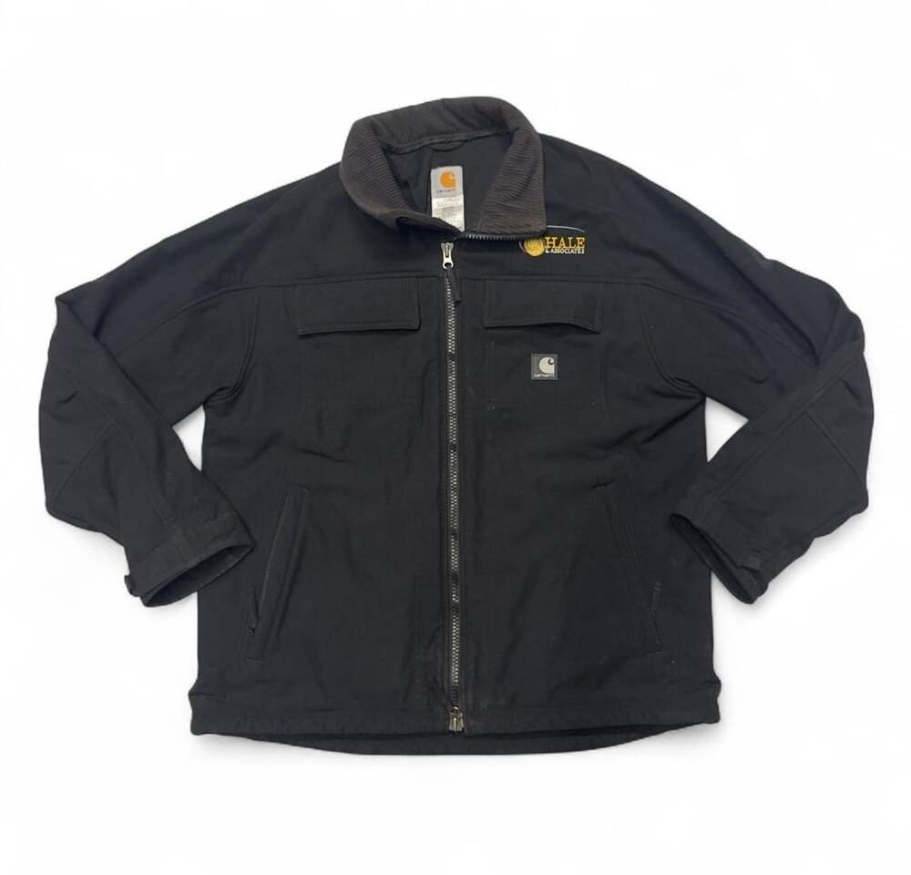 Carhartt J176 Softshell Ripstop Jacket Size XL Black